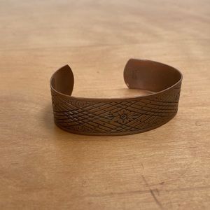 Solid Copper ✴️ Vintage Cuff Bracelet